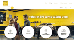 Desktop Screenshot of pneubily.cz